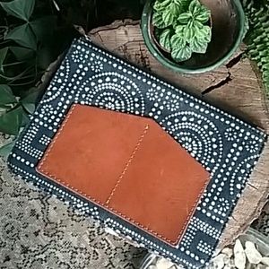 Rare!🔥Indigo denim pouch by madewell